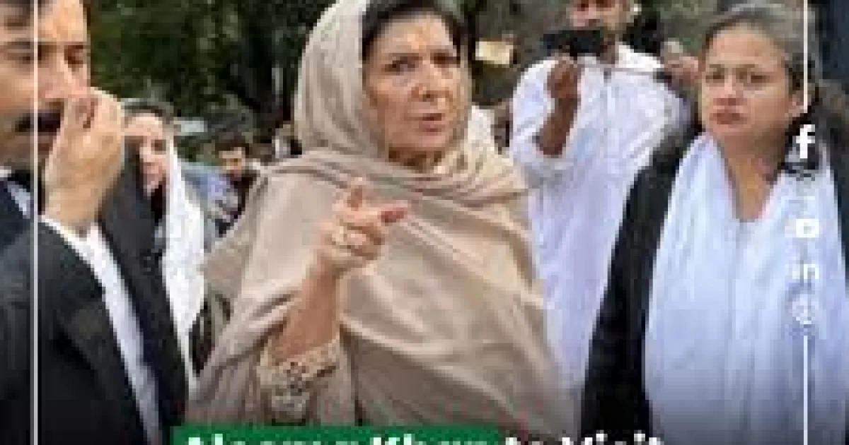 علیمہ خان کا اڈیالہ جیل میں ملاقاتوں کے نئے شیڈول کا اعلان