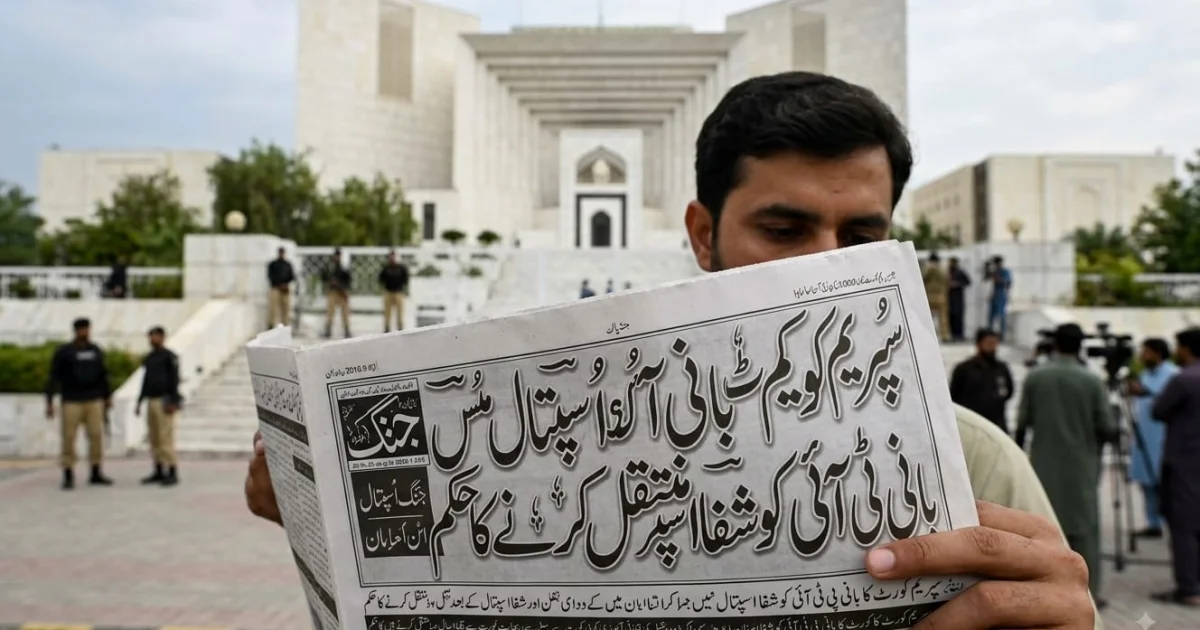 سپریم کورٹ کا بانی پی ٹی آئی کو شفا اسپتال منتقل کرنے کا حکم